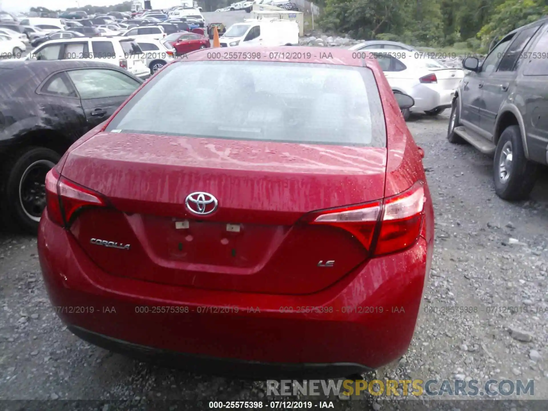 6 Photograph of a damaged car 5YFBURHE2KP933781 TOYOTA COROLLA 2019