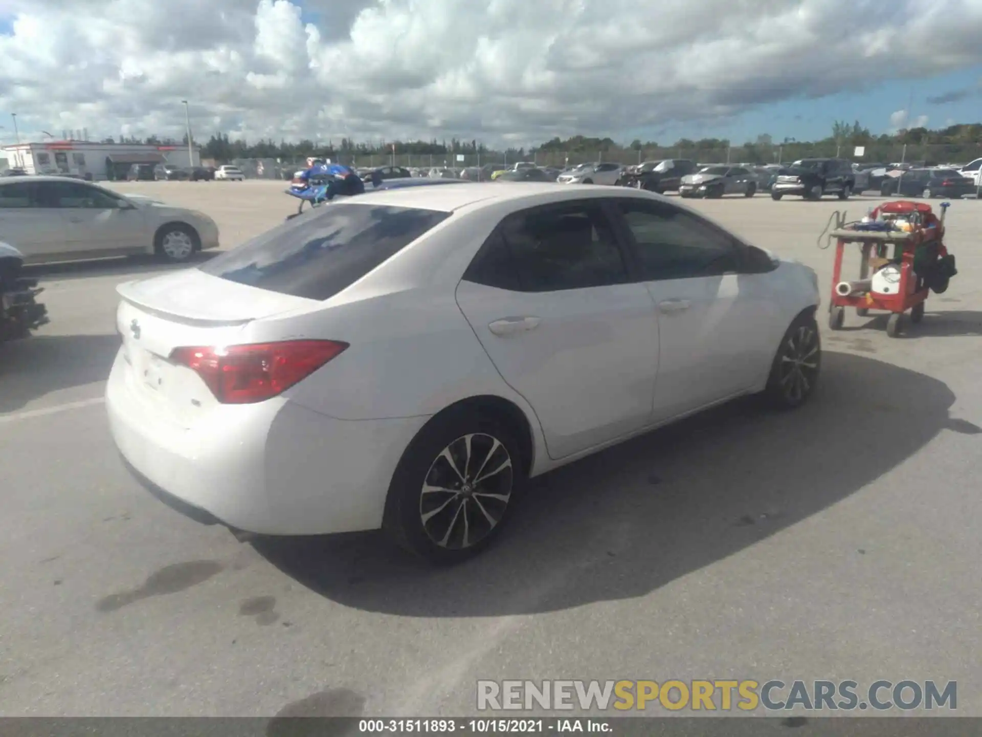 4 Photograph of a damaged car 5YFBURHE2KP934168 TOYOTA COROLLA 2019