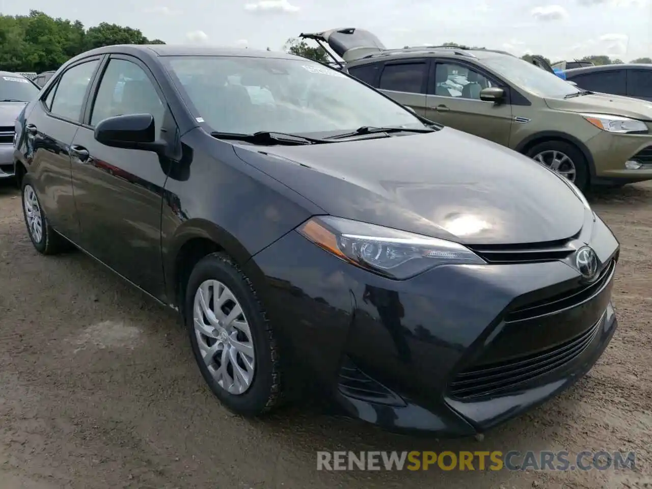 1 Photograph of a damaged car 5YFBURHE2KP934364 TOYOTA COROLLA 2019