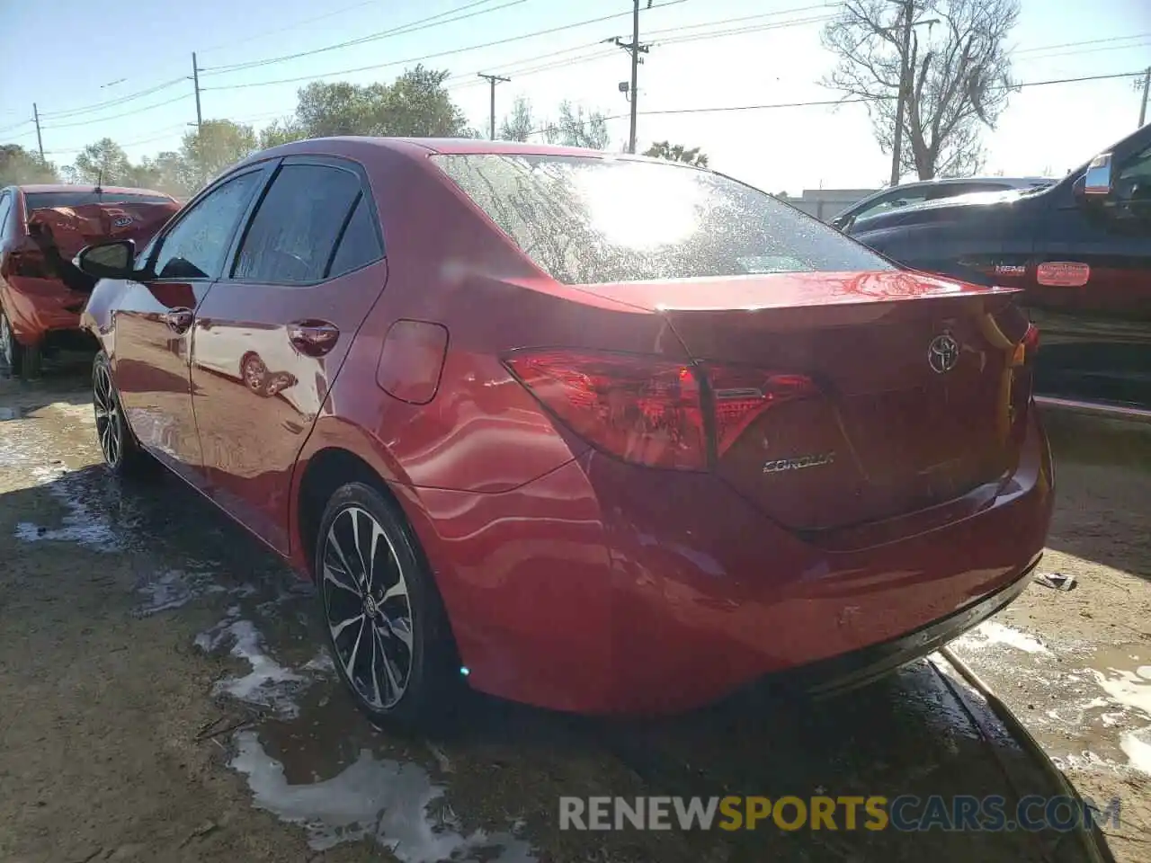 3 Photograph of a damaged car 5YFBURHE2KP935241 TOYOTA COROLLA 2019