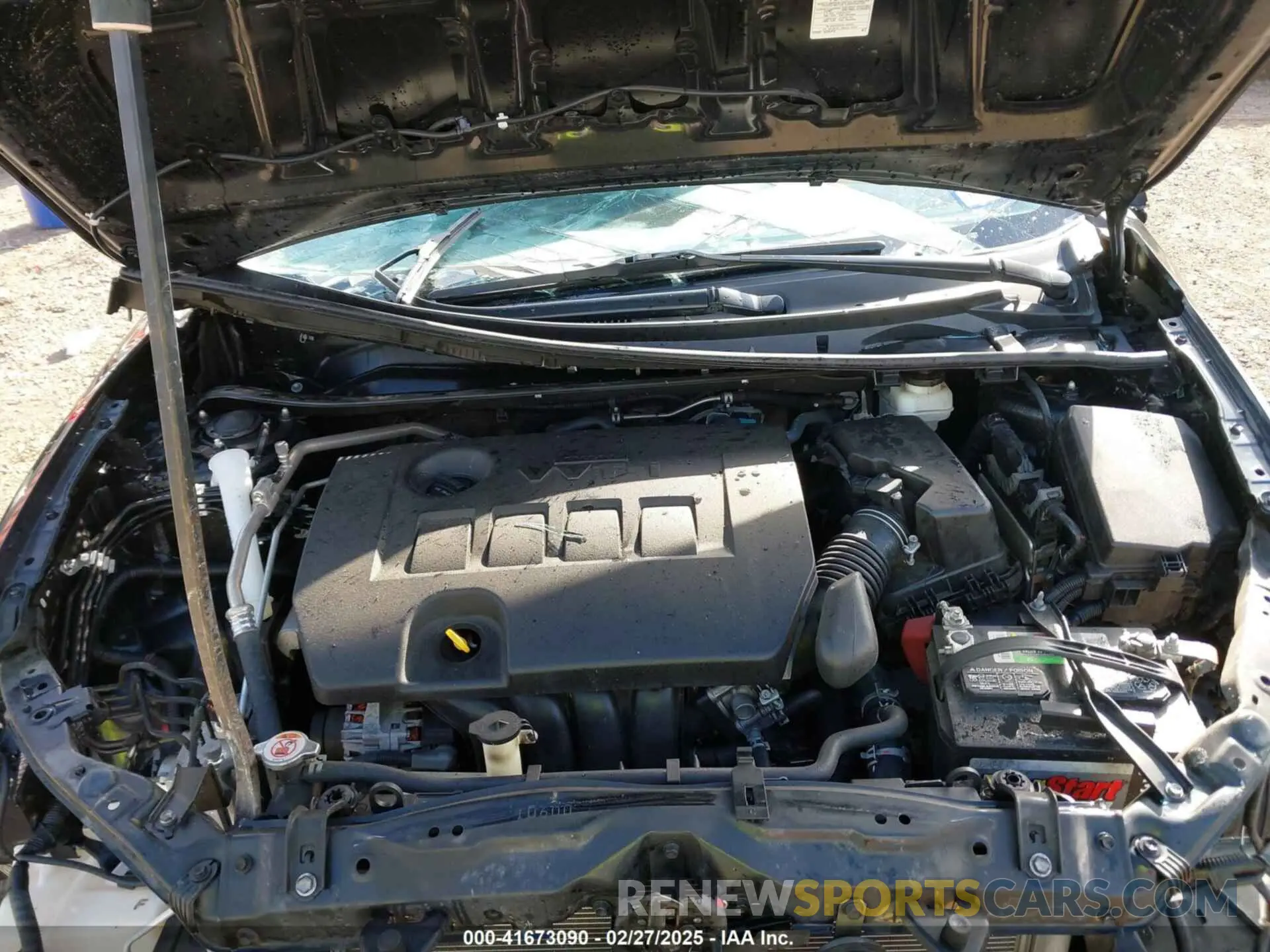 10 Photograph of a damaged car 5YFBURHE2KP935806 TOYOTA COROLLA 2019