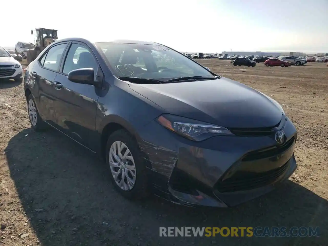 1 Photograph of a damaged car 5YFBURHE2KP935935 TOYOTA COROLLA 2019