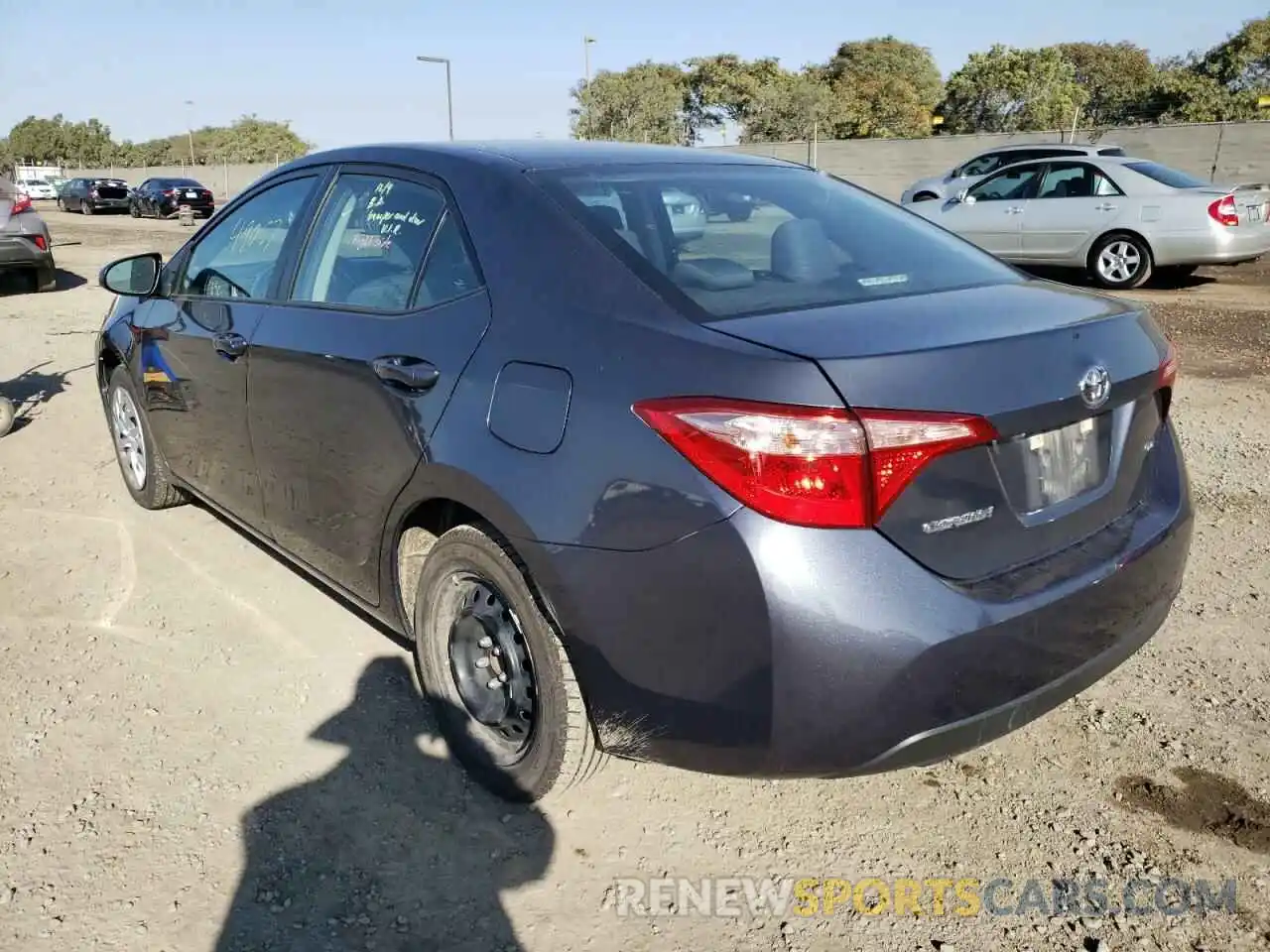 3 Photograph of a damaged car 5YFBURHE2KP935935 TOYOTA COROLLA 2019