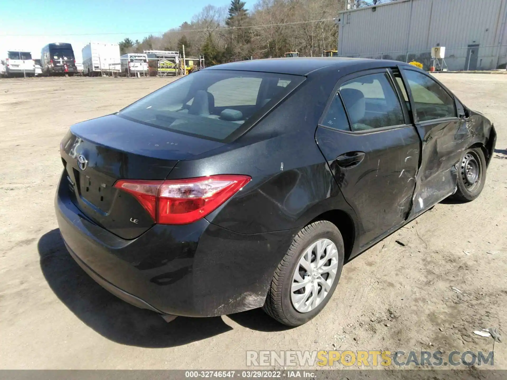 4 Photograph of a damaged car 5YFBURHE2KP935966 TOYOTA COROLLA 2019