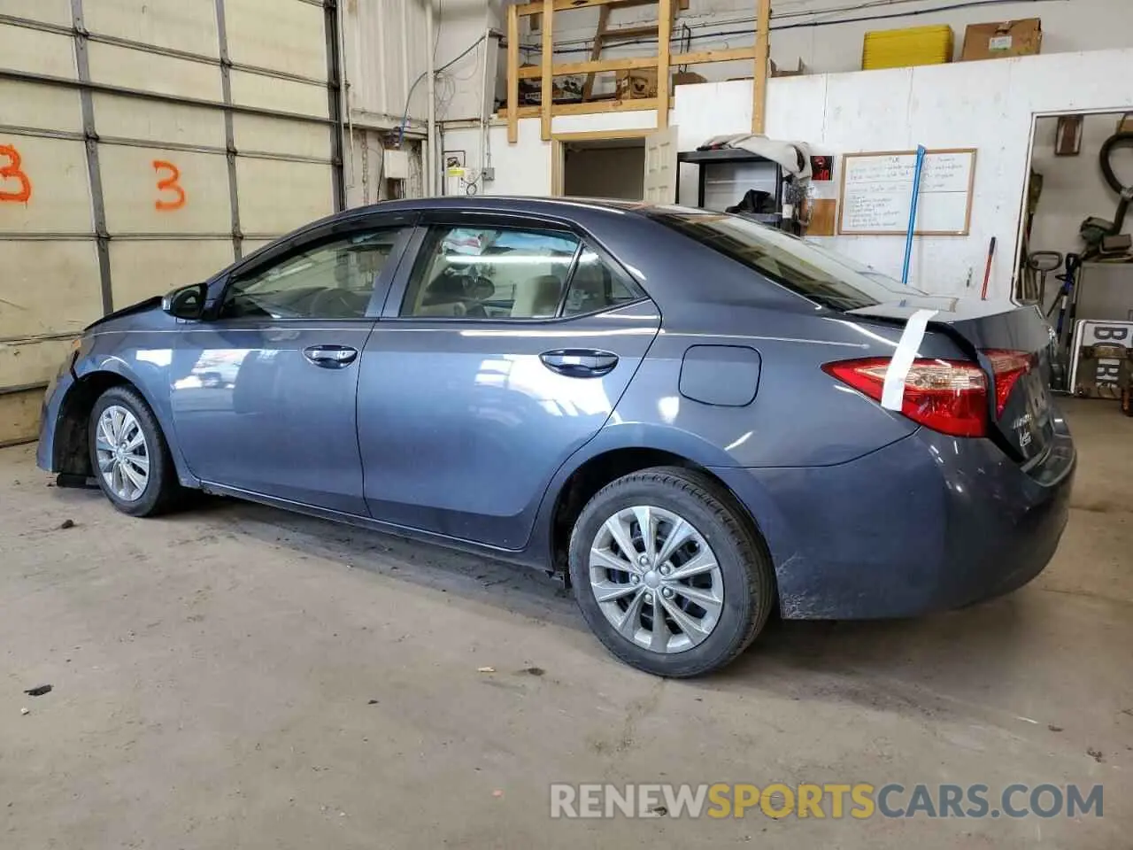 2 Photograph of a damaged car 5YFBURHE2KP936812 TOYOTA COROLLA 2019