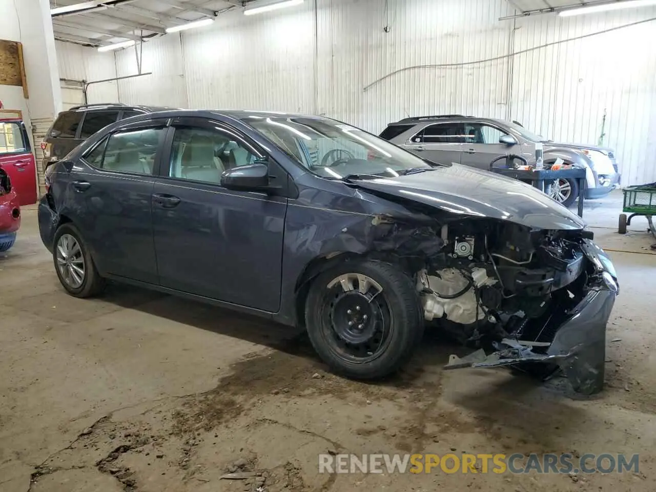 4 Photograph of a damaged car 5YFBURHE2KP936812 TOYOTA COROLLA 2019