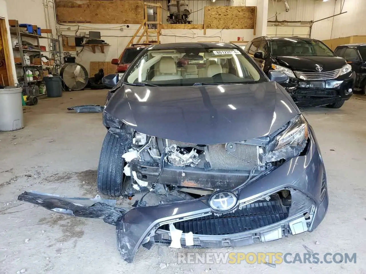 5 Photograph of a damaged car 5YFBURHE2KP936812 TOYOTA COROLLA 2019