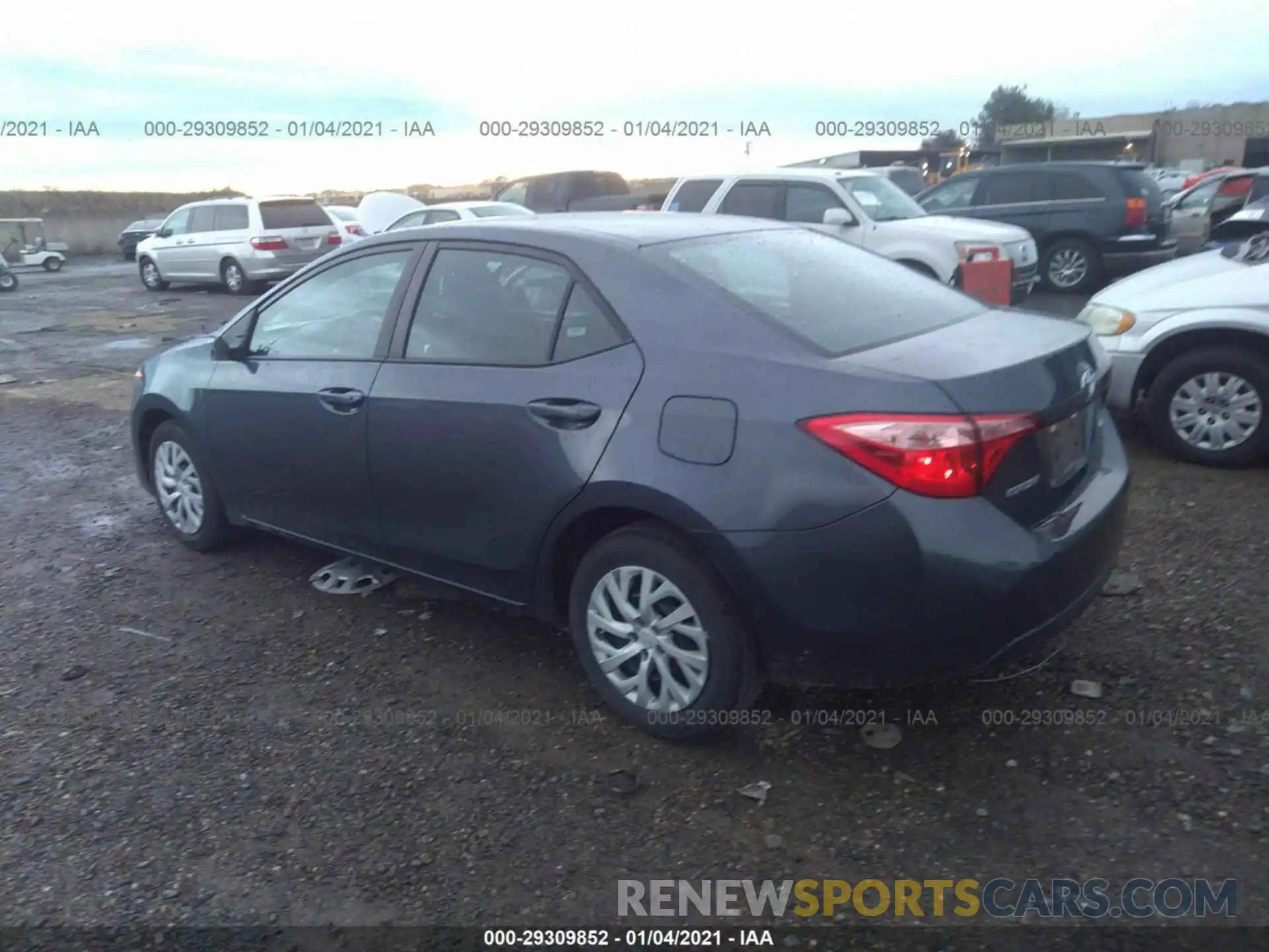 3 Photograph of a damaged car 5YFBURHE2KP937491 TOYOTA COROLLA 2019