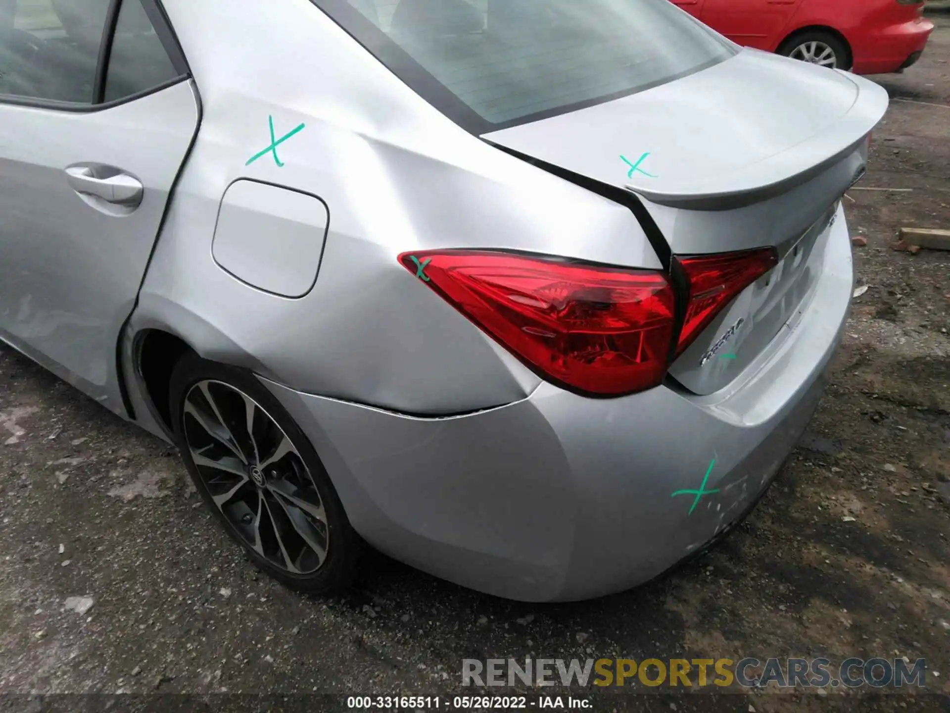 6 Photograph of a damaged car 5YFBURHE2KP937930 TOYOTA COROLLA 2019