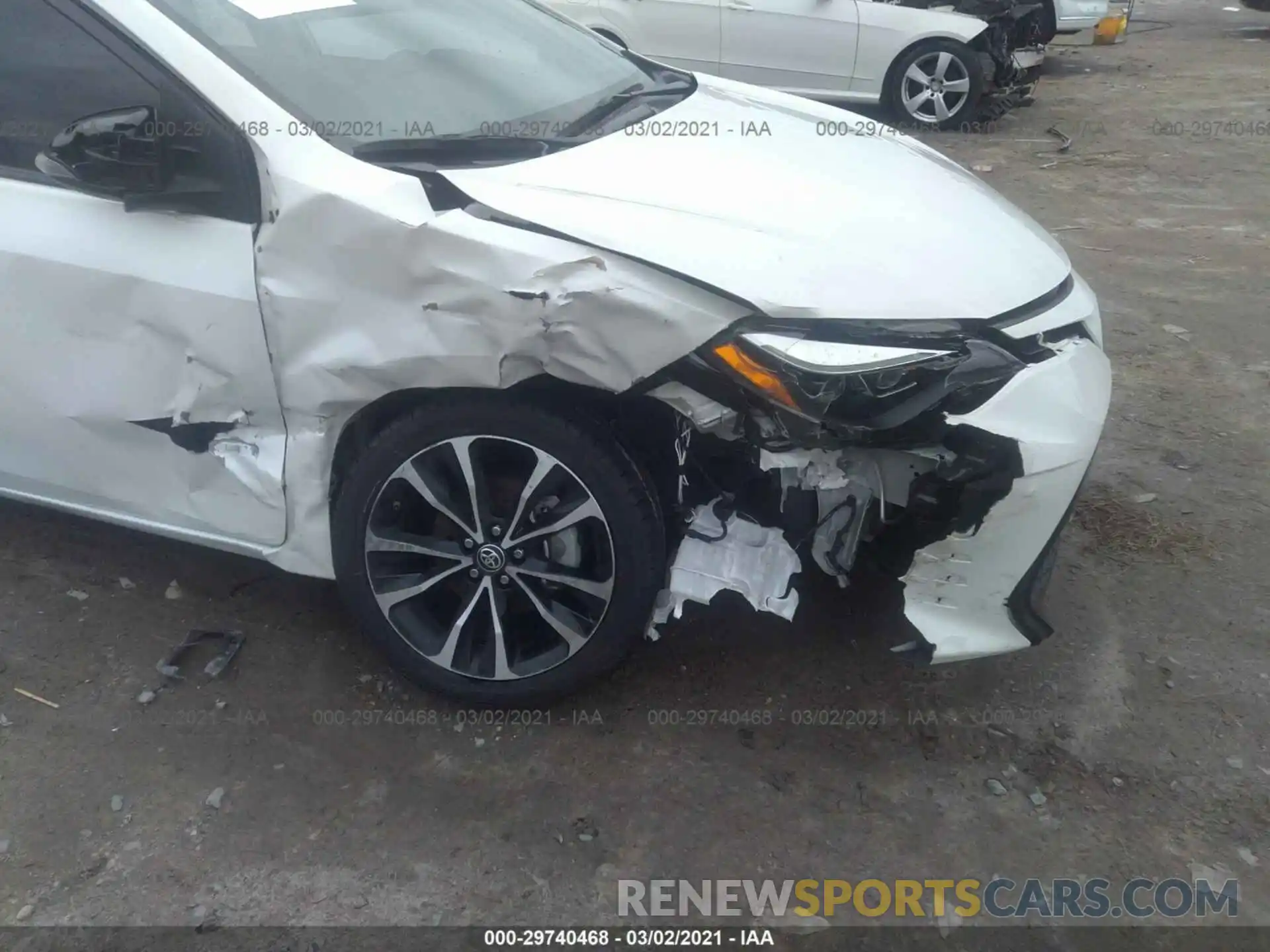 6 Photograph of a damaged car 5YFBURHE2KP938317 TOYOTA COROLLA 2019