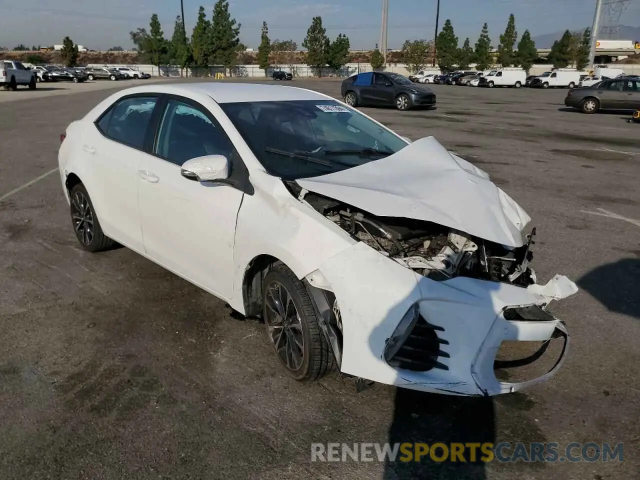4 Photograph of a damaged car 5YFBURHE2KP938527 TOYOTA COROLLA 2019