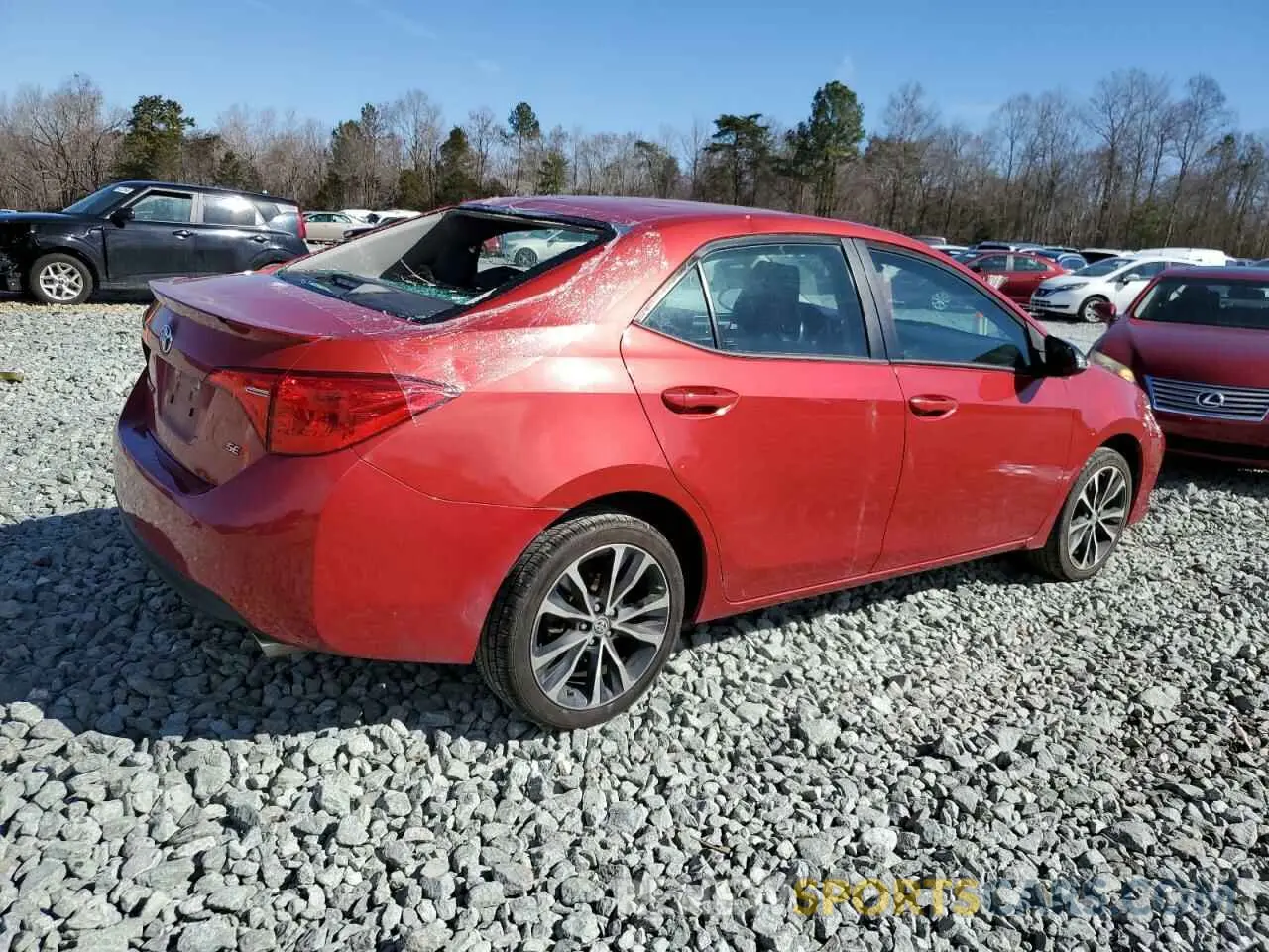 3 Photograph of a damaged car 5YFBURHE2KP939306 TOYOTA COROLLA 2019