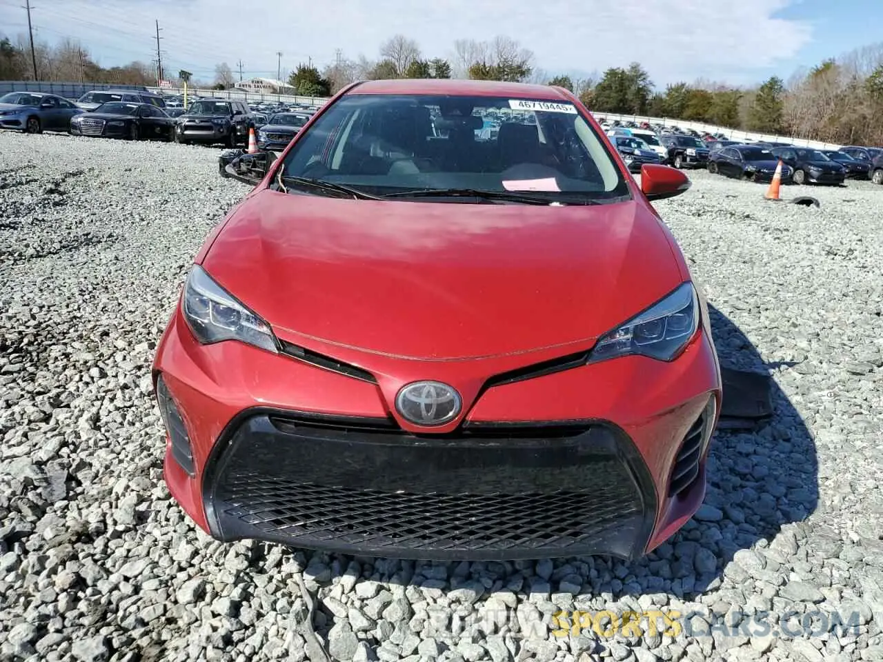 5 Photograph of a damaged car 5YFBURHE2KP939306 TOYOTA COROLLA 2019