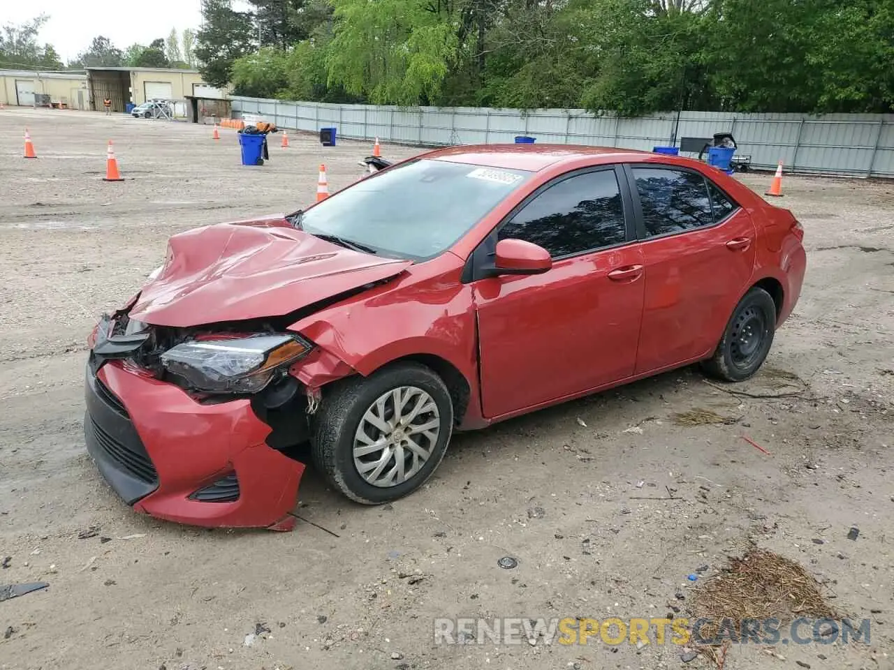 1 Photograph of a damaged car 5YFBURHE2KP939340 TOYOTA COROLLA 2019