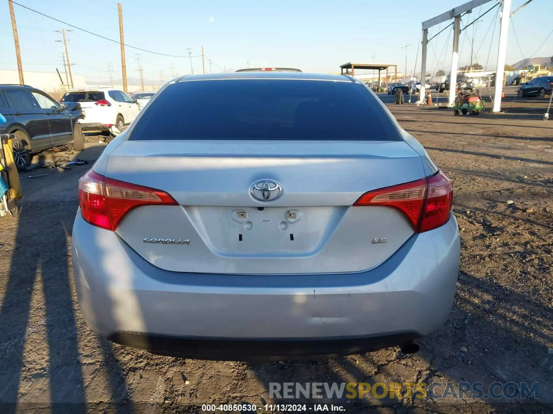 16 Photograph of a damaged car 5YFBURHE2KP940035 TOYOTA COROLLA 2019