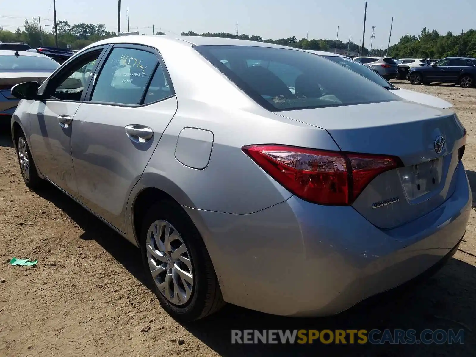 3 Photograph of a damaged car 5YFBURHE2KP940830 TOYOTA COROLLA 2019