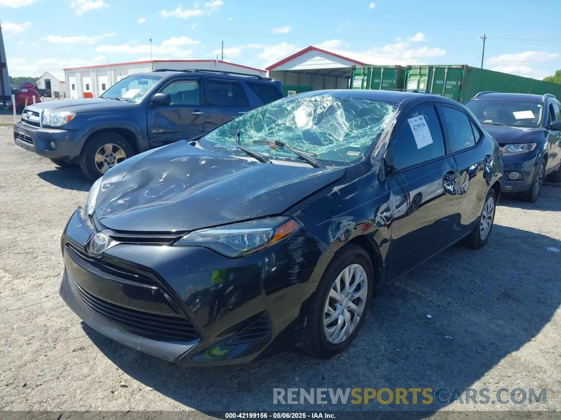 2 Photograph of a damaged car 5YFBURHE2KP942979 TOYOTA COROLLA 2019