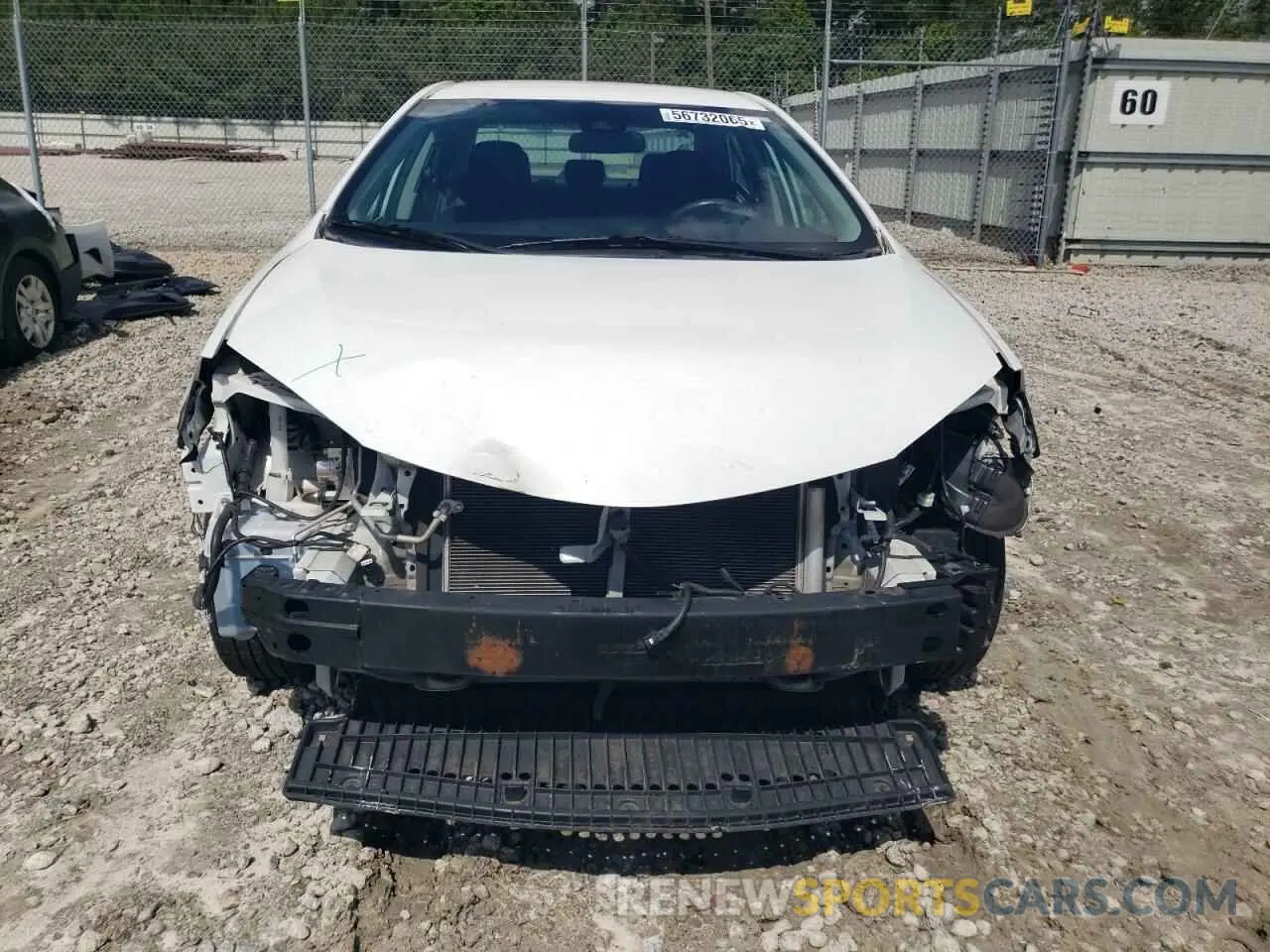 5 Photograph of a damaged car 5YFBURHE2KP944506 TOYOTA COROLLA 2019