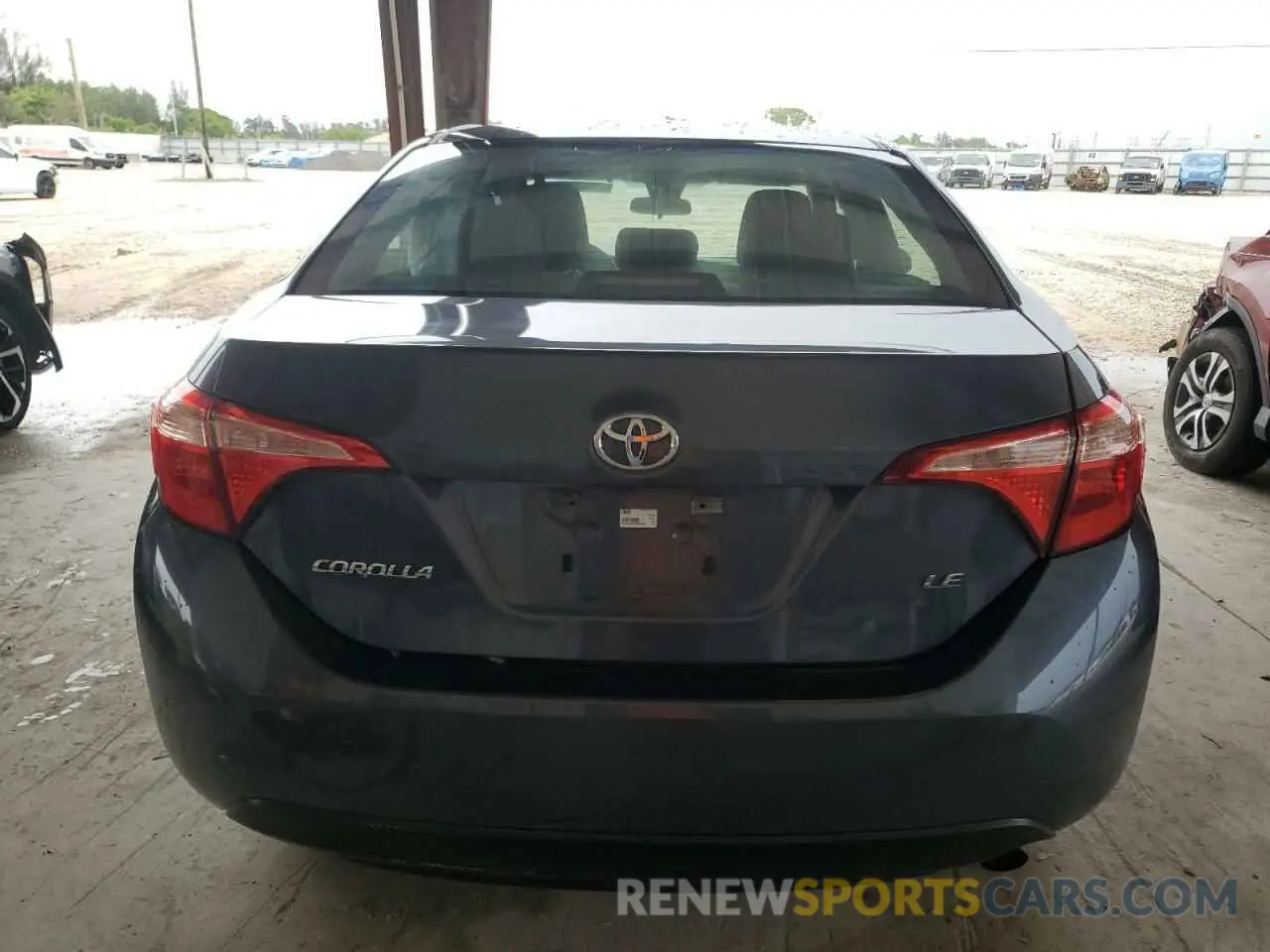 6 Photograph of a damaged car 5YFBURHE2KP945123 TOYOTA COROLLA 2019