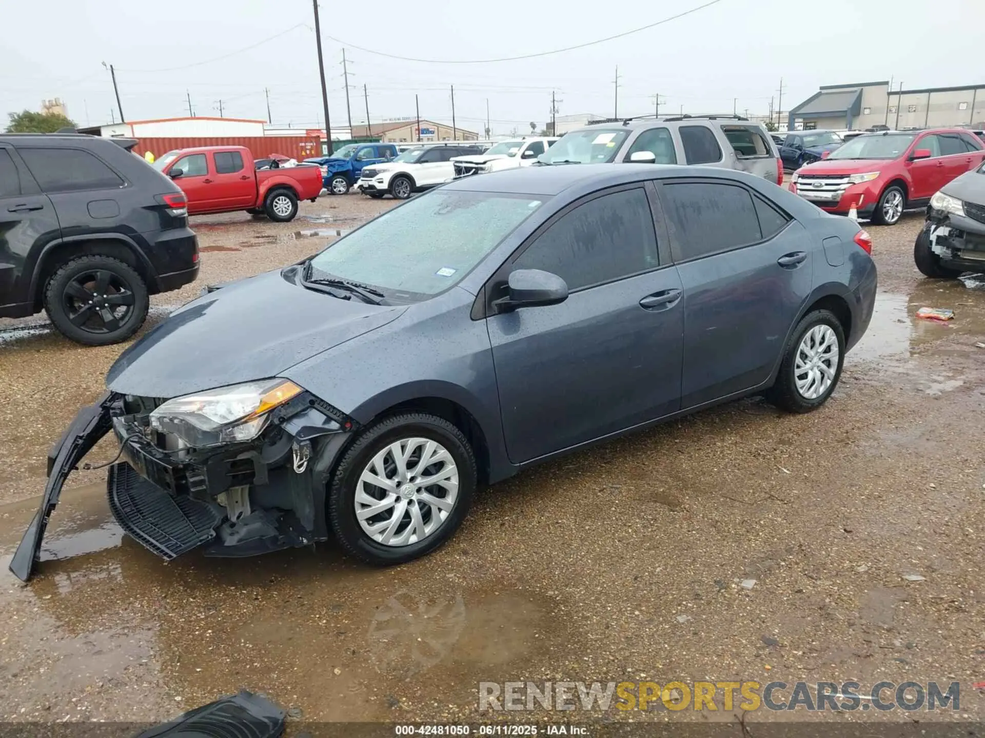 2 Photograph of a damaged car 5YFBURHE2KP948247 TOYOTA COROLLA 2019