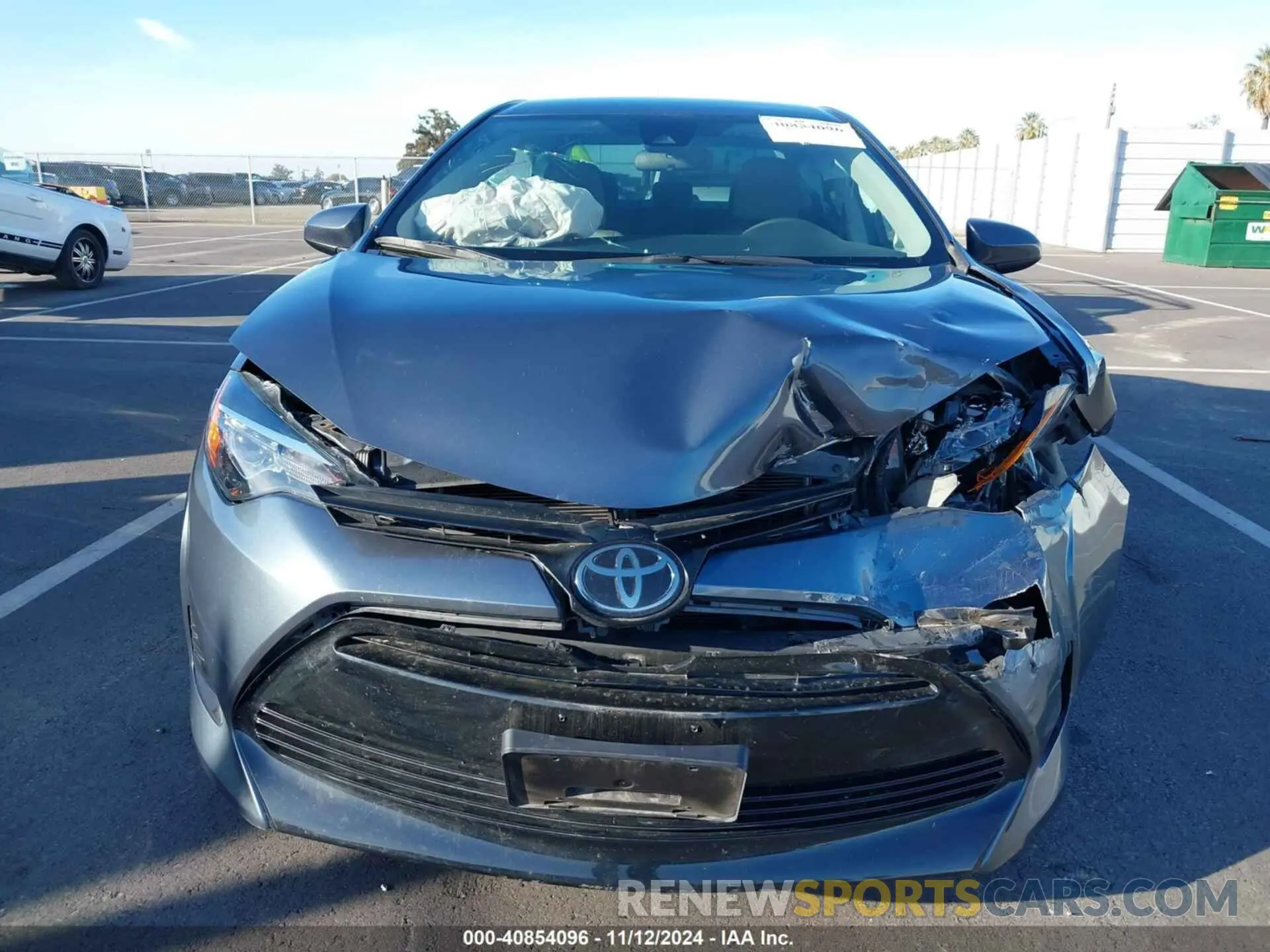 12 Photograph of a damaged car 5YFBURHE2KP949964 TOYOTA COROLLA 2019