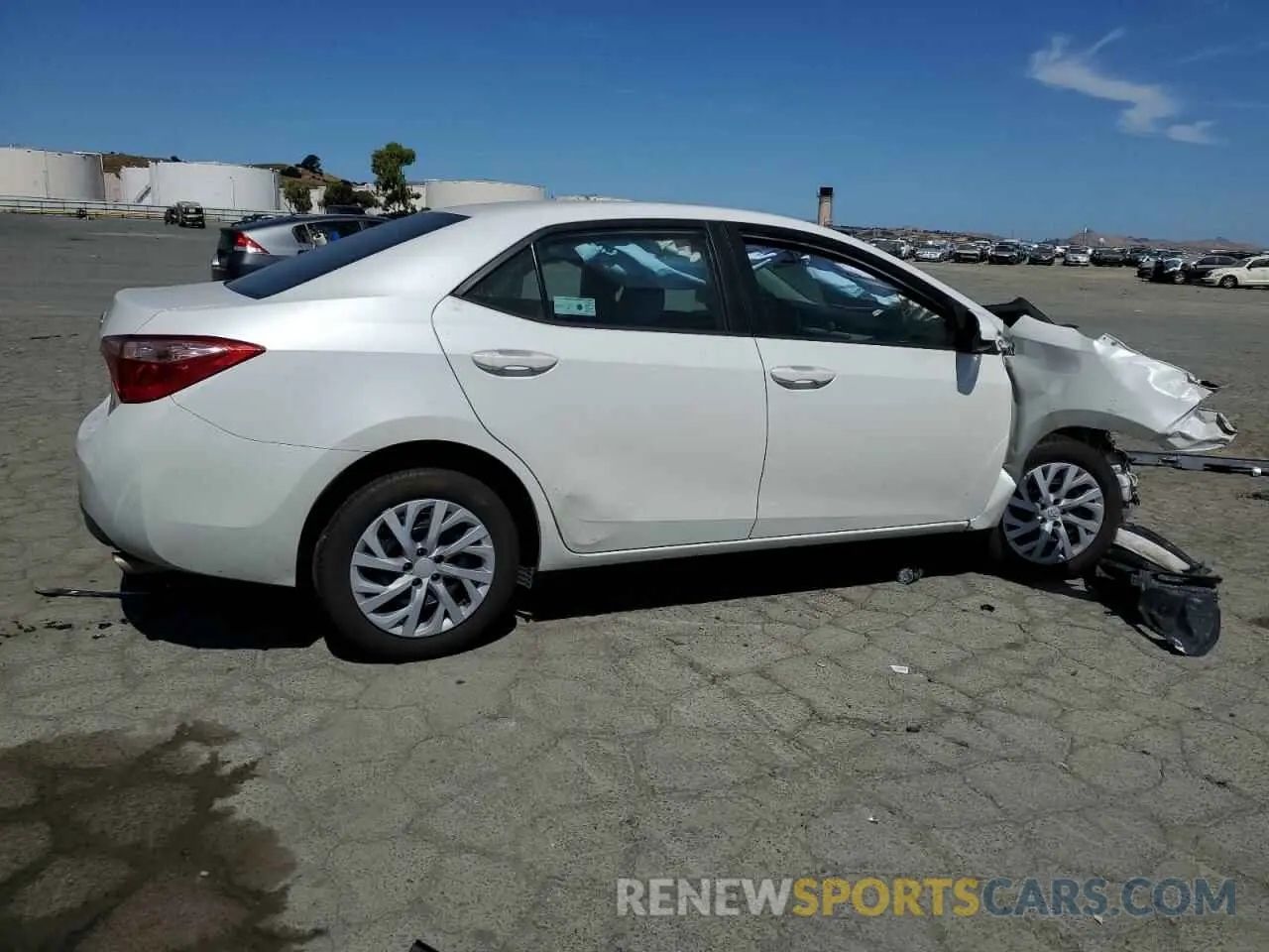 3 Photograph of a damaged car 5YFBURHE3KP856564 TOYOTA COROLLA 2019
