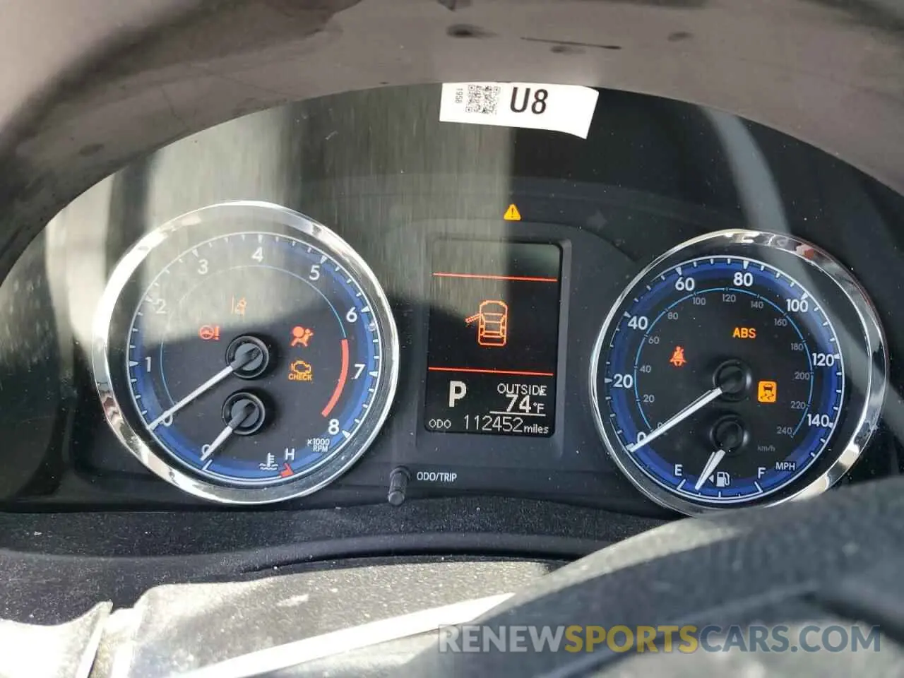 9 Photograph of a damaged car 5YFBURHE3KP856564 TOYOTA COROLLA 2019