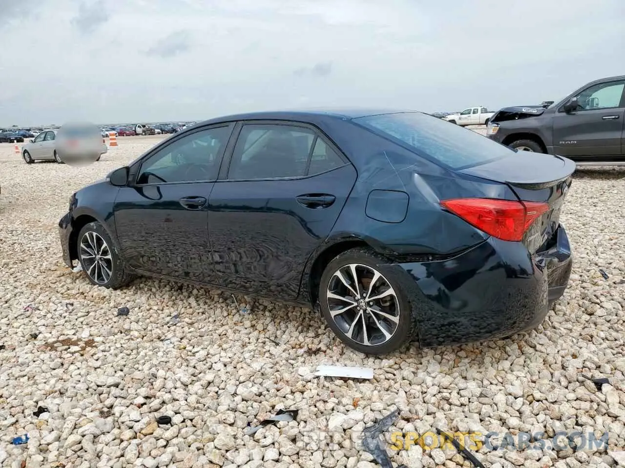 2 Photograph of a damaged car 5YFBURHE3KP857682 TOYOTA COROLLA 2019