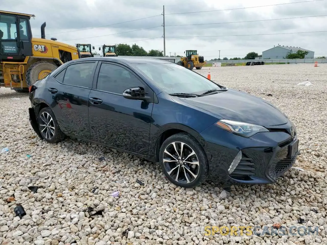 4 Photograph of a damaged car 5YFBURHE3KP857682 TOYOTA COROLLA 2019