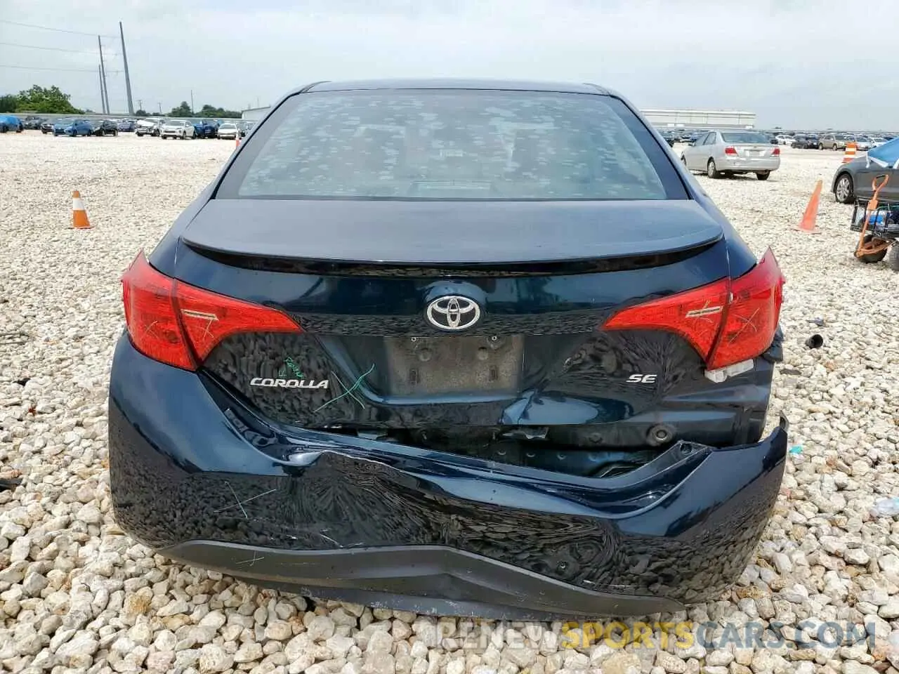 6 Photograph of a damaged car 5YFBURHE3KP857682 TOYOTA COROLLA 2019
