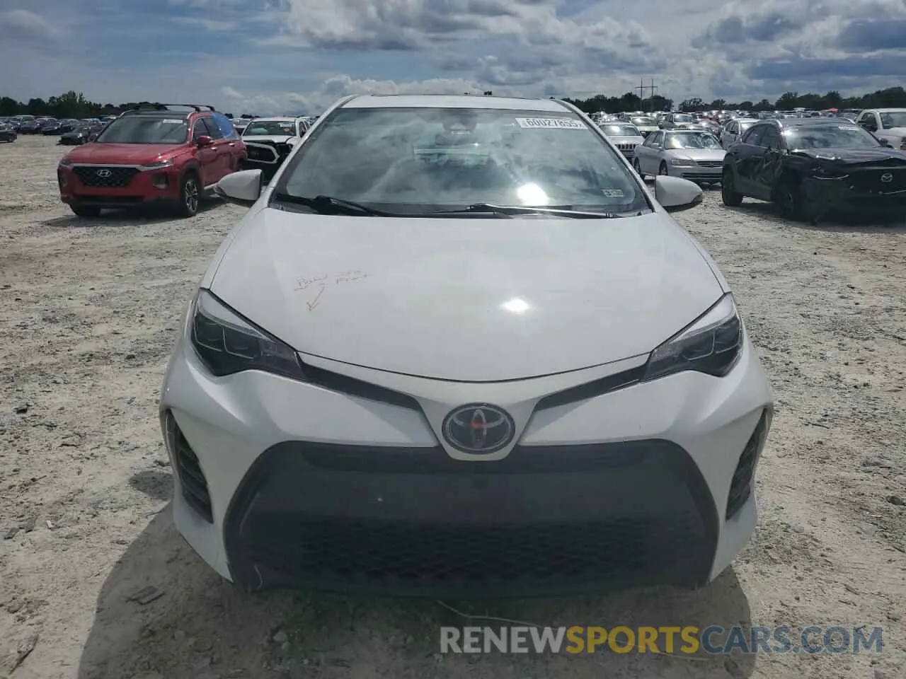 5 Photograph of a damaged car 5YFBURHE3KP858170 TOYOTA COROLLA 2019