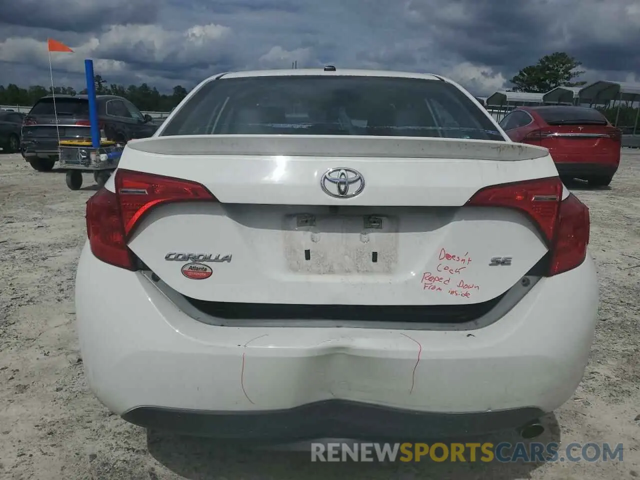 6 Photograph of a damaged car 5YFBURHE3KP858170 TOYOTA COROLLA 2019
