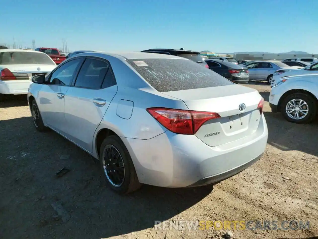 3 Photograph of a damaged car 5YFBURHE3KP860775 TOYOTA COROLLA 2019