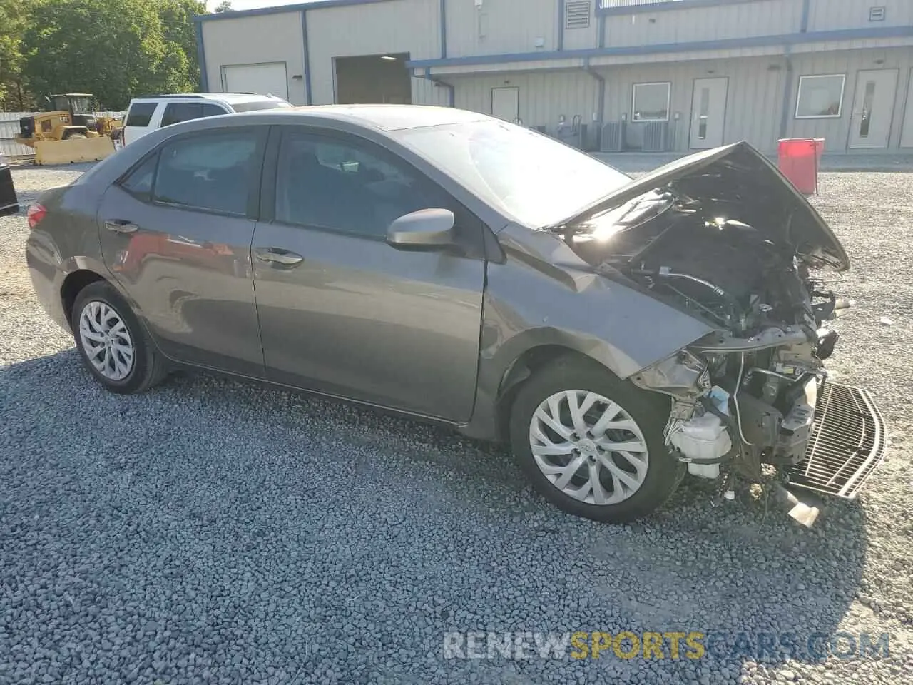 4 Photograph of a damaged car 5YFBURHE3KP860856 TOYOTA COROLLA 2019
