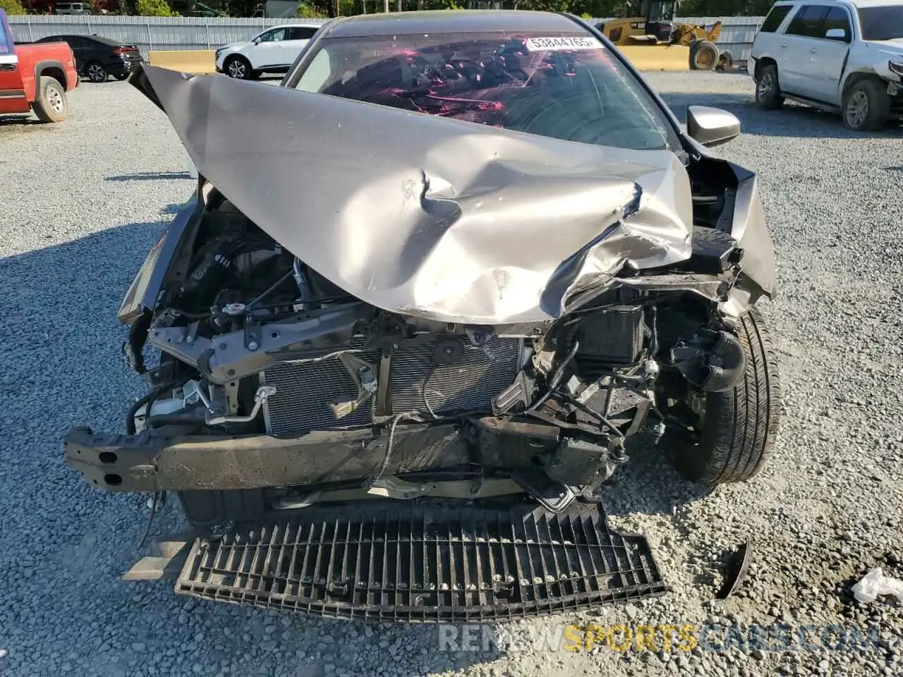 5 Photograph of a damaged car 5YFBURHE3KP860856 TOYOTA COROLLA 2019