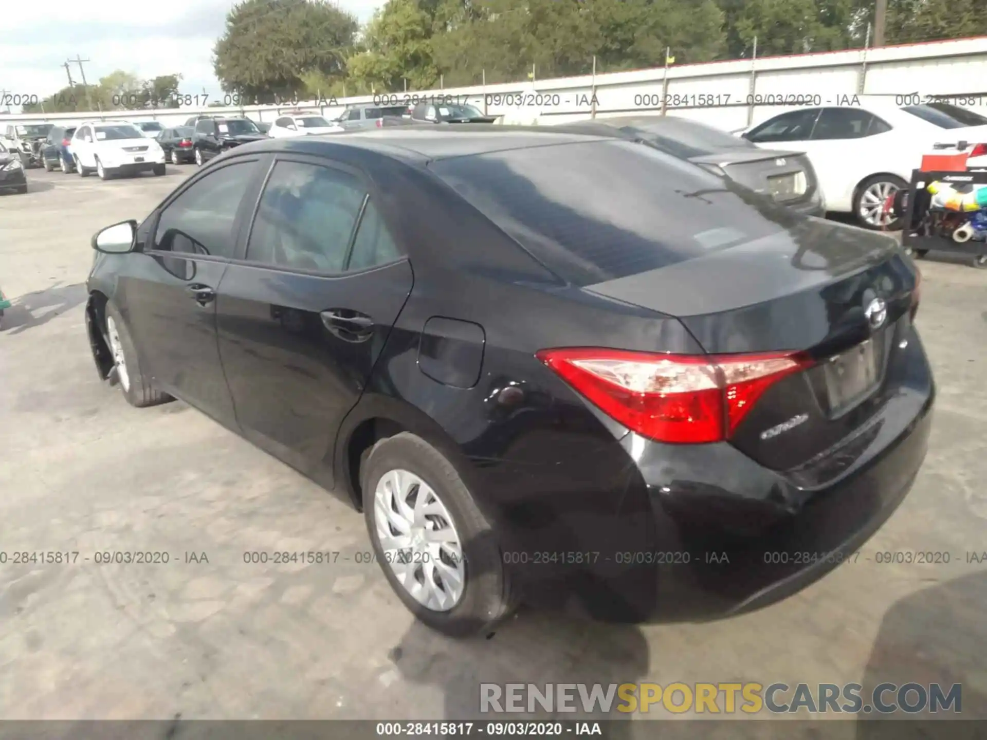 3 Photograph of a damaged car 5YFBURHE3KP860999 TOYOTA COROLLA 2019