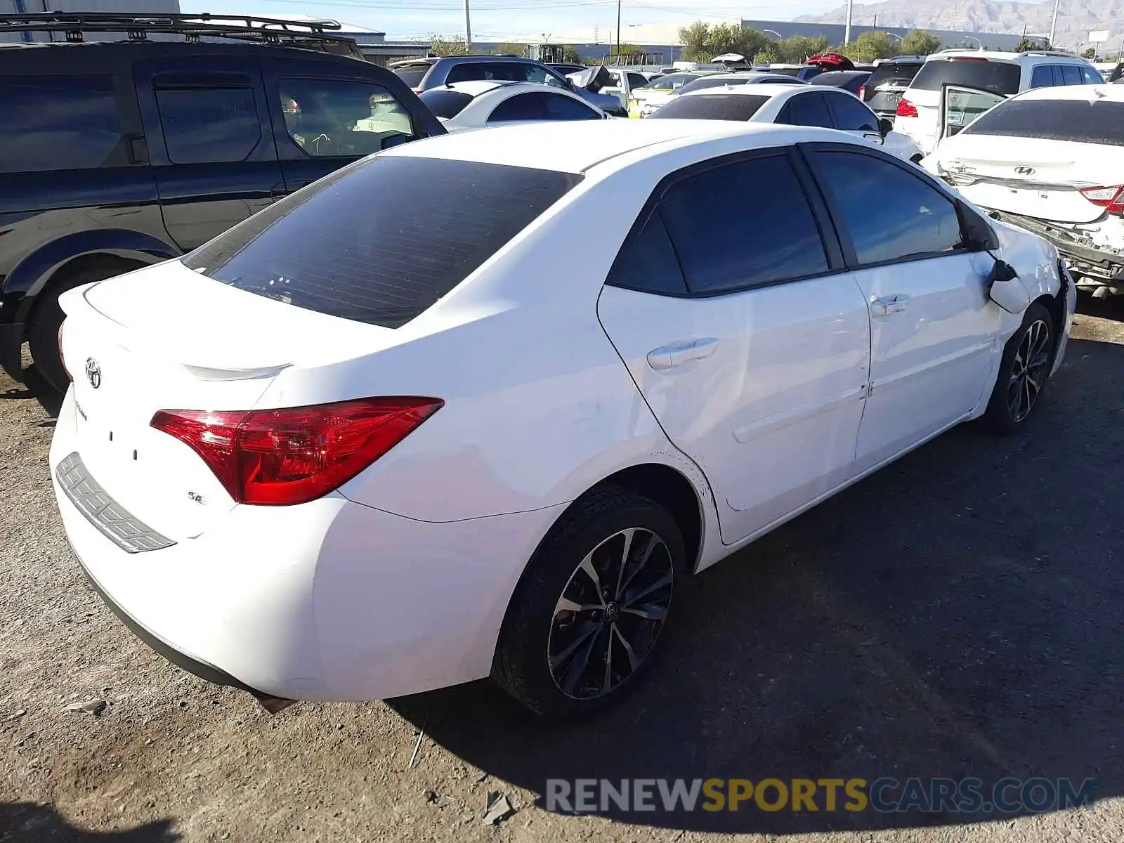 4 Photograph of a damaged car 5YFBURHE3KP861036 TOYOTA COROLLA 2019