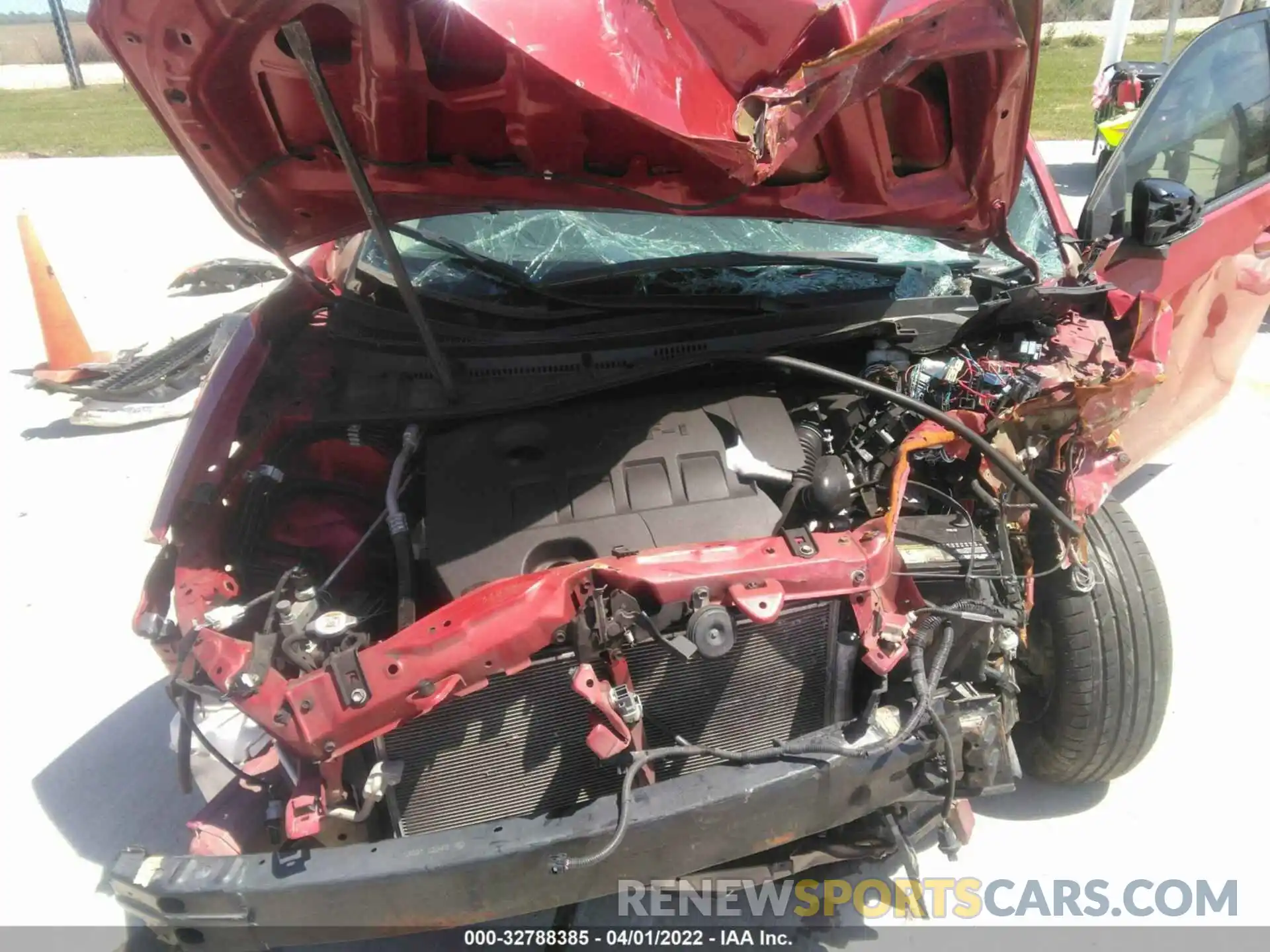 10 Photograph of a damaged car 5YFBURHE3KP861599 TOYOTA COROLLA 2019