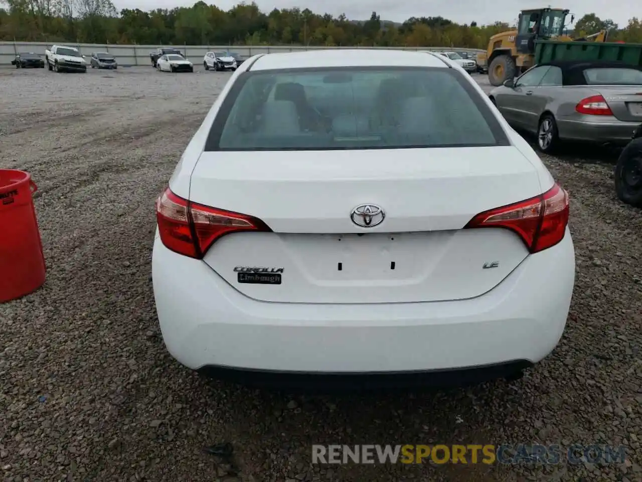 6 Photograph of a damaged car 5YFBURHE3KP862798 TOYOTA COROLLA 2019