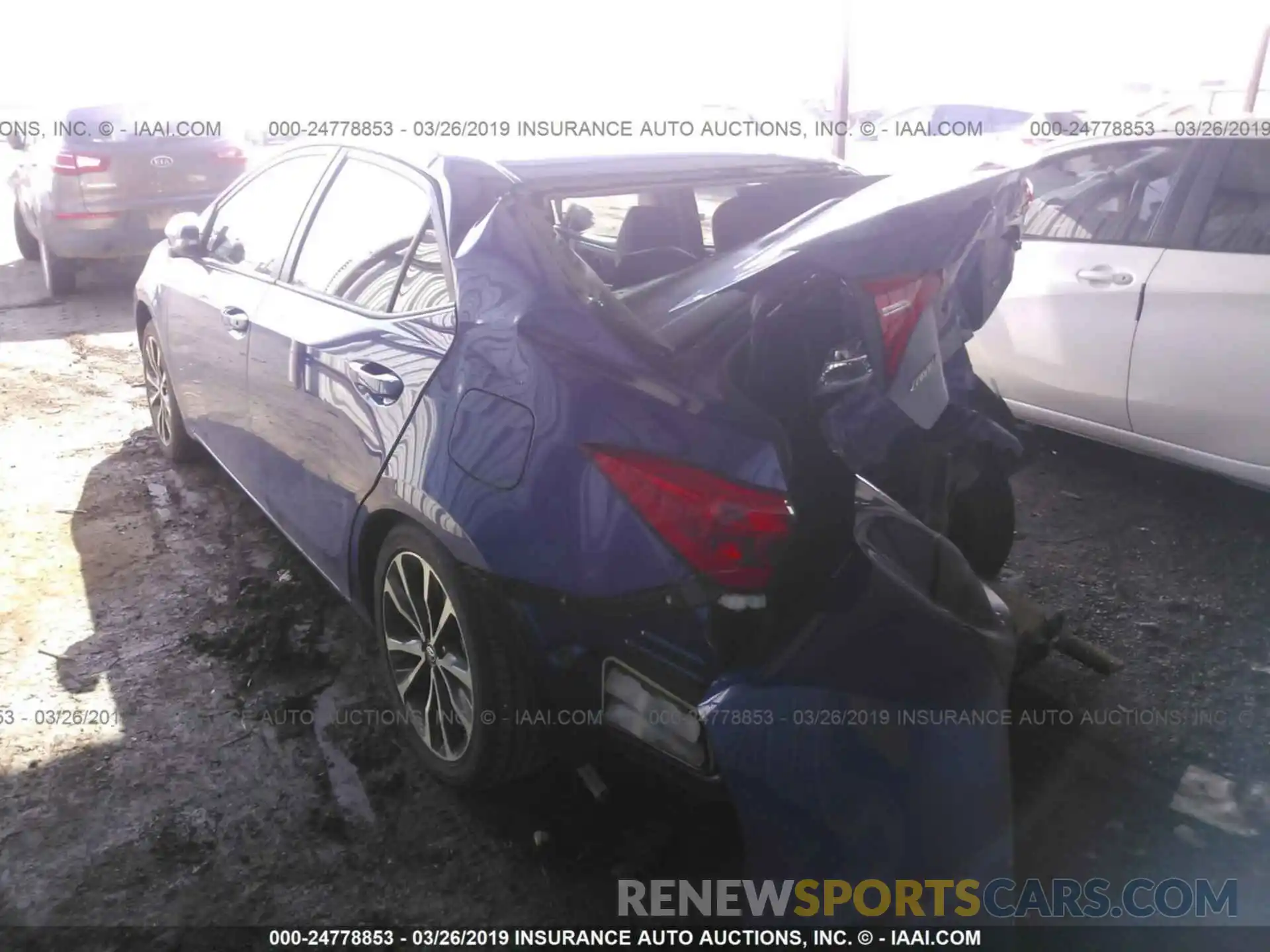 3 Photograph of a damaged car 5YFBURHE3KP862834 TOYOTA COROLLA 2019