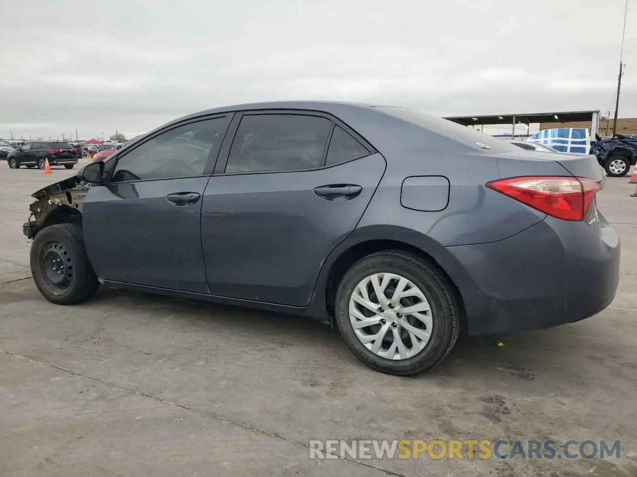 2 Photograph of a damaged car 5YFBURHE3KP863840 TOYOTA COROLLA 2019