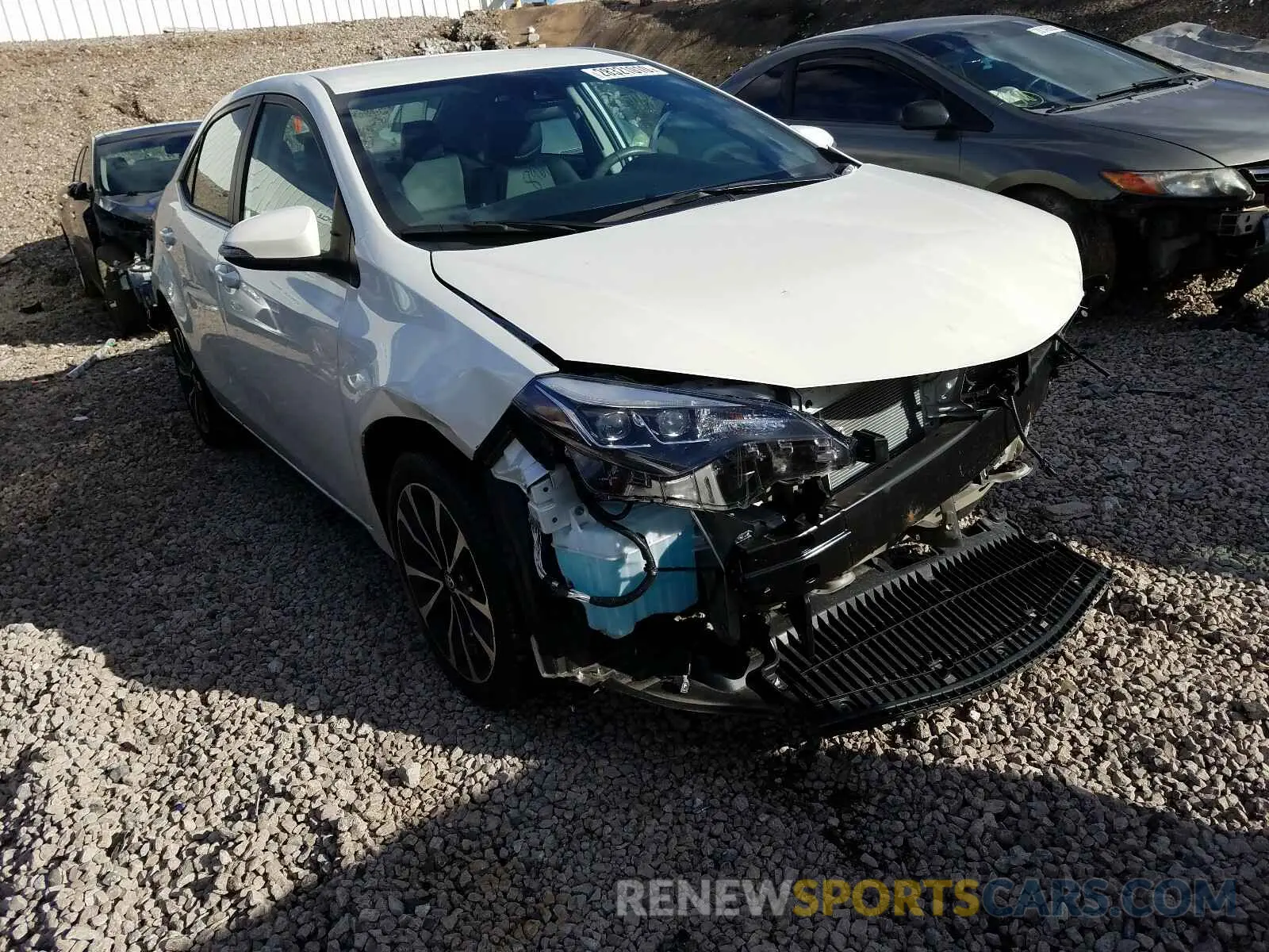 1 Photograph of a damaged car 5YFBURHE3KP864115 TOYOTA COROLLA 2019