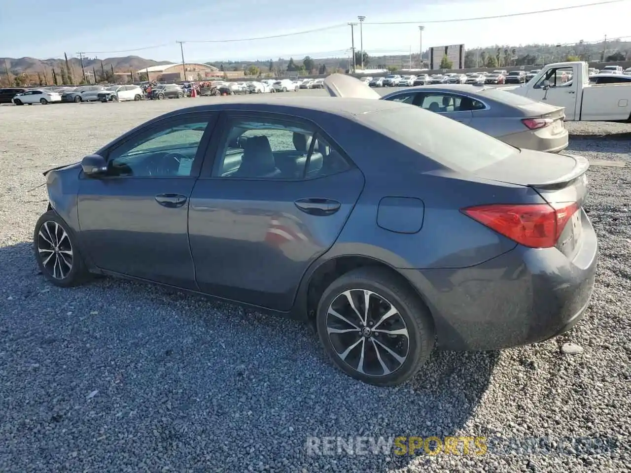 2 Photograph of a damaged car 5YFBURHE3KP865538 TOYOTA COROLLA 2019