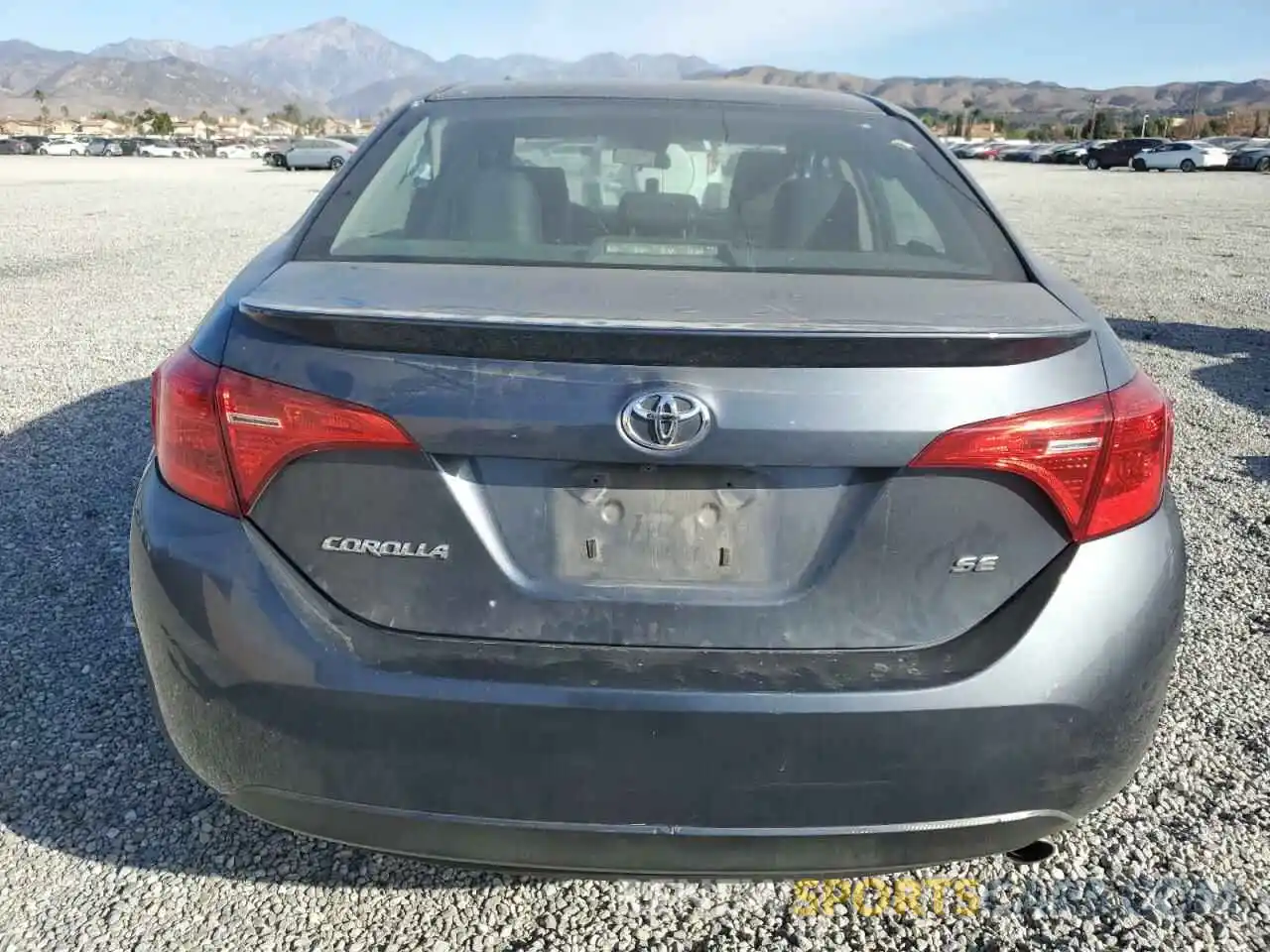 6 Photograph of a damaged car 5YFBURHE3KP865538 TOYOTA COROLLA 2019