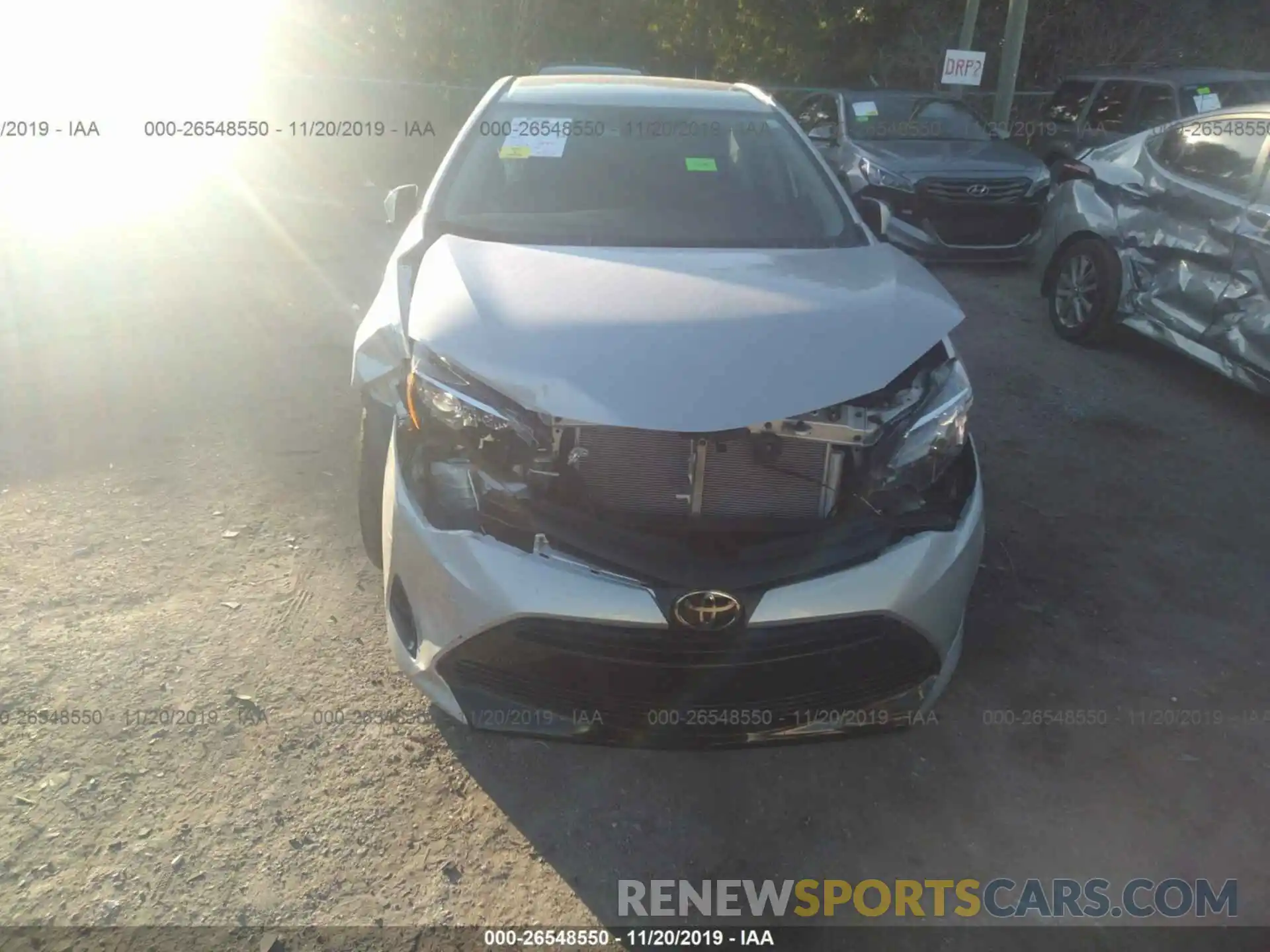 6 Photograph of a damaged car 5YFBURHE3KP866317 TOYOTA COROLLA 2019