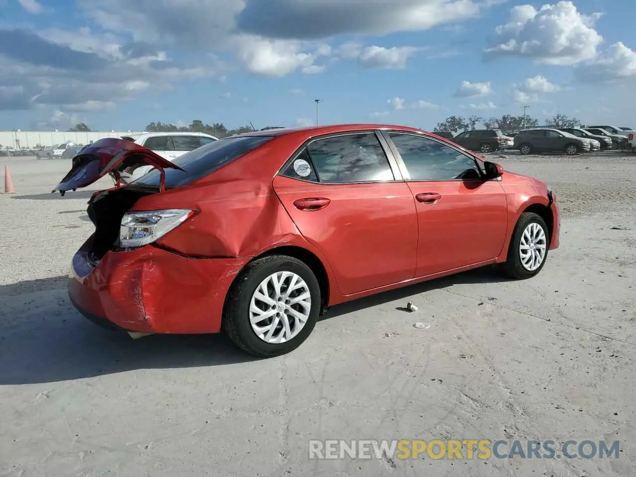 3 Photograph of a damaged car 5YFBURHE3KP866897 TOYOTA COROLLA 2019