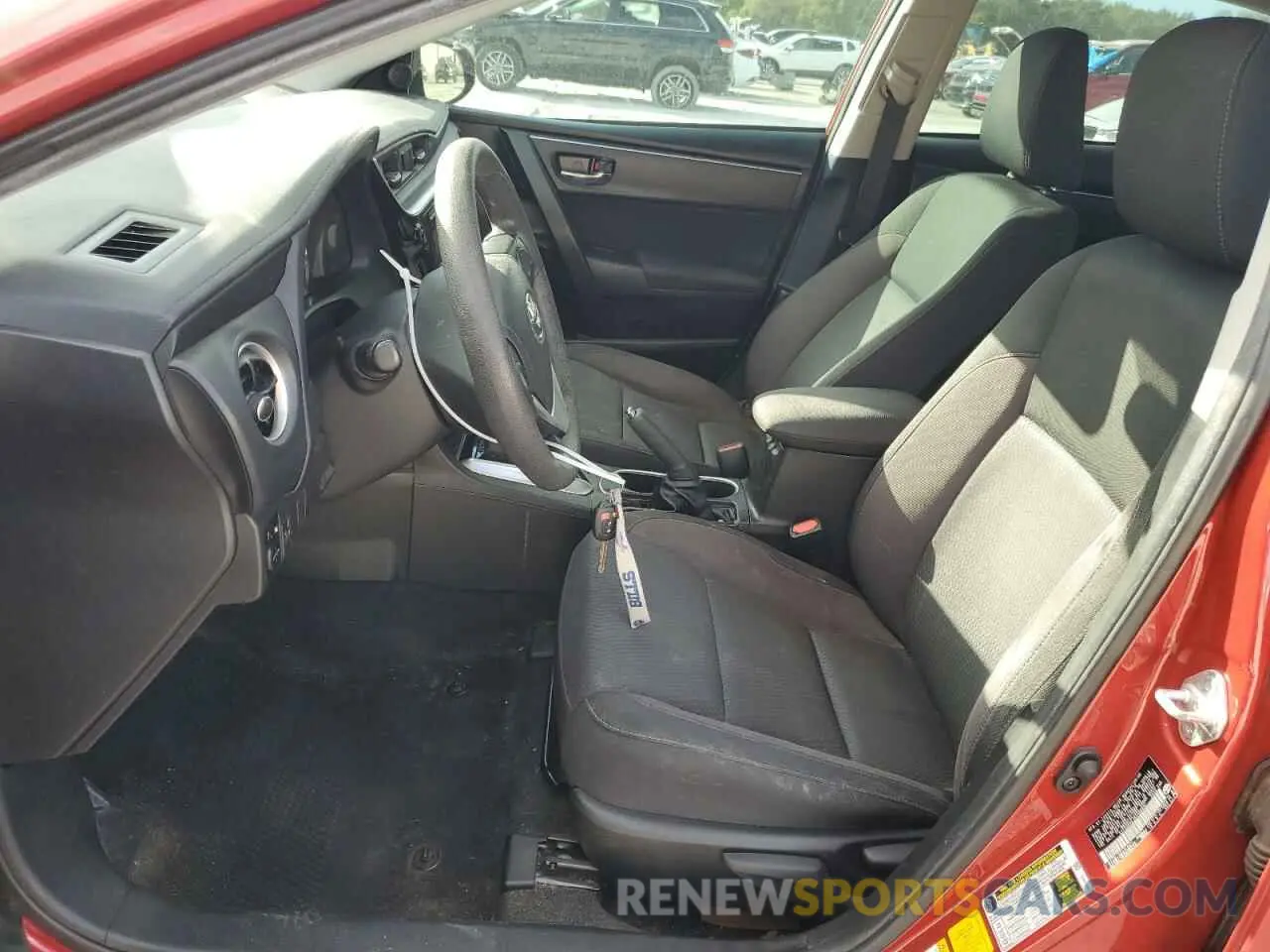7 Photograph of a damaged car 5YFBURHE3KP866897 TOYOTA COROLLA 2019