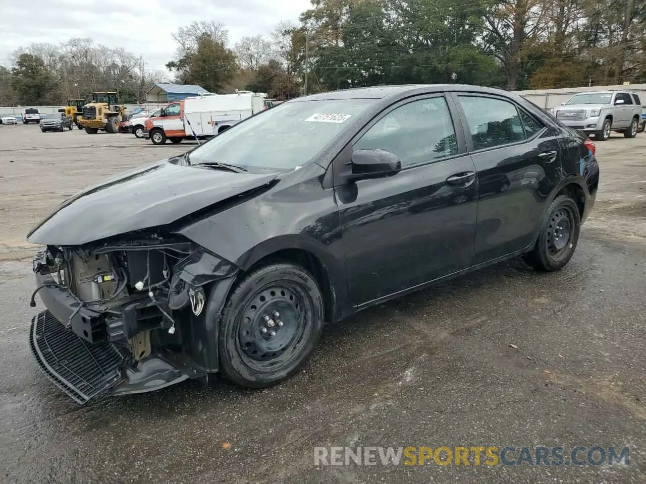 1 Photograph of a damaged car 5YFBURHE3KP866964 TOYOTA COROLLA 2019