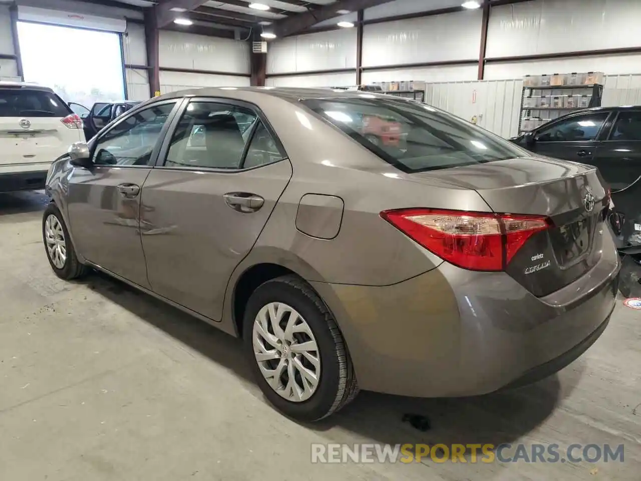 2 Photograph of a damaged car 5YFBURHE3KP868567 TOYOTA COROLLA 2019