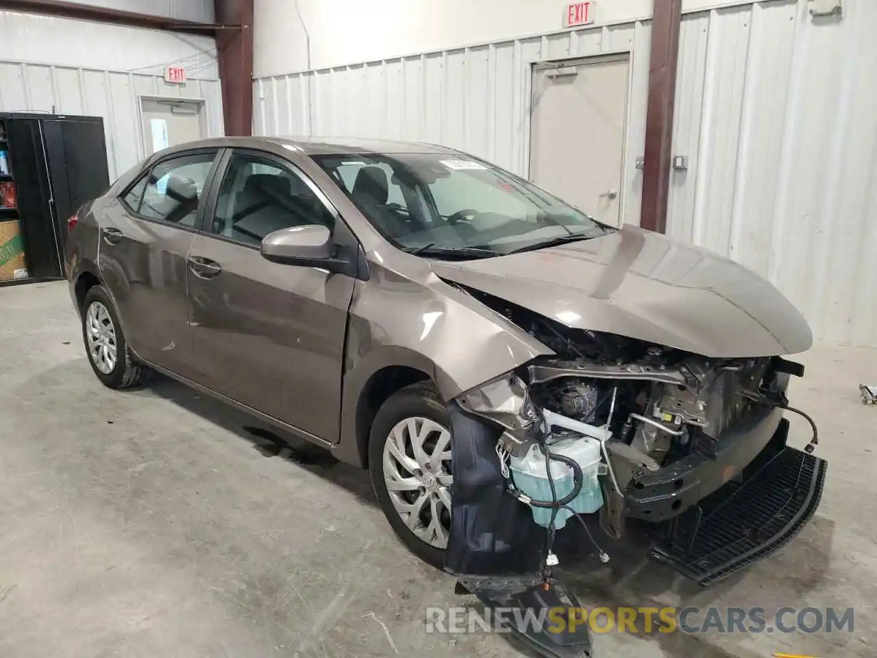 4 Photograph of a damaged car 5YFBURHE3KP868567 TOYOTA COROLLA 2019